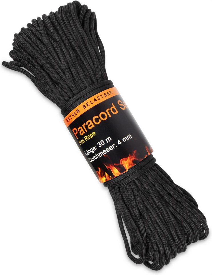 normani Entzündbares 550-Paracord-Seil, 4 mm x 30 m Seil, Entzündbares 550-Paracord-Seil, 4 mm x 30 m „Fire Rope“ normani Entzündbares 550-Paracord-Seil, 4 mm x 30 m Seil, Entzündbares 550-Paracord-Seil, 4 mm x 30 m „Fire Rope“ von normani
