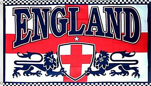 Fahne mit Messingösen 90 x 150, 150 x 250 oder 300 x 500 cm wählbar Farbe England mit Wappen Größe 150 x 250 Fahne mit Messingösen 90 x 150, 150 x 250 oder 300 x 500 cm wählbar Farbe England mit Wappen Größe 150 x 250 von normani