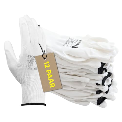 norskog Lupine Arbeitshandschuhe Lederhandschuhe Herren Handschuhe Schutzhandschuhe Gartenhandschuhe Montagehandschuhe Bauhandschuhe Lagerhaus Garten Baustelle 12 Paare Gr.11 von norskog