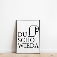 Poster Spruch Gästetoilette Bild Zuhause Wanddeko Klo Sprüche Bayrisch Geschenk Zum Einzug in A3 A4 Poster Spruch Gästetoilette Bild Zuhause Wanddeko Klo Sprüche Bayrisch Geschenk Zum Einzug in A3 A4 von nossishop