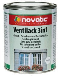 novatic Ventilack 3 in 1, weiß 0,75 Liter von novatic