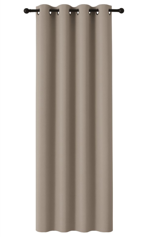 novumfix Vorhang Lärmschutzvorhang extra lang 350 cm, Ösen 3 Lagen Stoff Akustikvorhang, verdunkelnd, Lärmschutz novumfix Vorhang Lärmschutzvorhang extra lang 350 cm, Ösen 3 Lagen Stoff Akustikvorhang, verdunkelnd, Lärmschutz von novumfix