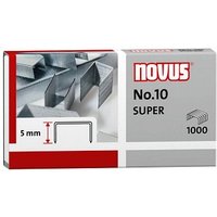 1.000 novus Heftklammern No.10 von Novus