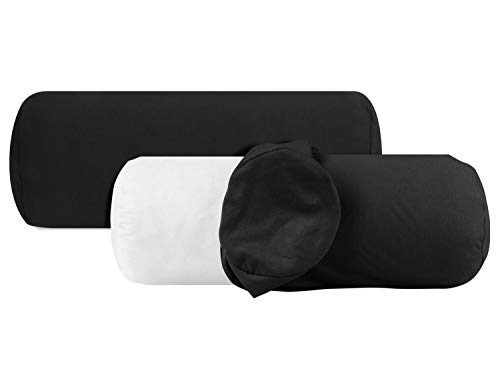 npluseins 2er Pack Baumwoll Kissenbezug - Jersey - viele Farben 1331.1812, ca. 40 x 15 cm, schwarz npluseins 2er Pack Baumwoll Kissenbezug - Jersey - viele Farben 1331.1812, ca. 40 x 15 cm, schwarz von npluseins
