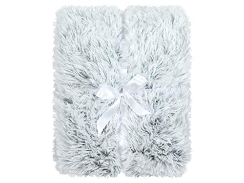 npluseins Wende-Kuscheldecke mit Flokati-Optik und Polar-Fleece Soft 1464.2073 von npluseins