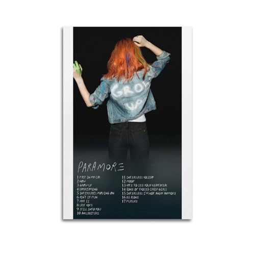 nshdahns Paramore by Paramore Poster, Wandkunst, Vintage-Kunst, Raumdekoration, ästhetisches Schlafzimmer-Poster für Schlafzimmer, 50 x 75 cm, ungerahmter Stil nshdahns Paramore by Paramore Poster, Wandkunst, Vintage-Kunst, Raumdekoration, ästhetisches Schlafzimmer-Poster für Schlafzimmer, 50 x 75 cm, ungerahmter Stil von nshdahns