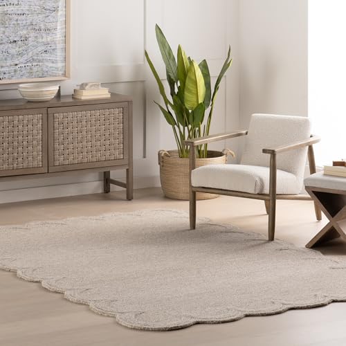 Nuloom Elira Teppichläufer für Wohnzimmer, Schlafzimmer, Esszimmer, Eingangsbereich, Flur, 60 x 200 cm, Mauve von nuLOOM
