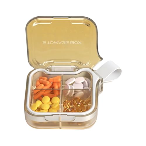 nuanzhiyuan Friendly Dispenser mit Design 4 oder 7 Fächer für Senioren und chronische Patienten von nuanzhiyuan