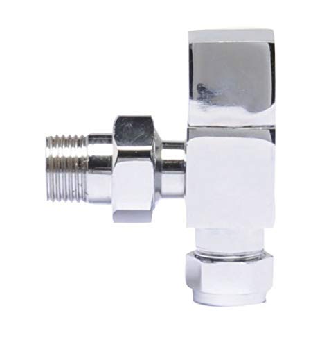Hudson Reed HT324 Pure Quadratischer Heizkörper mit abgewinkeltem Ventil P von nuie