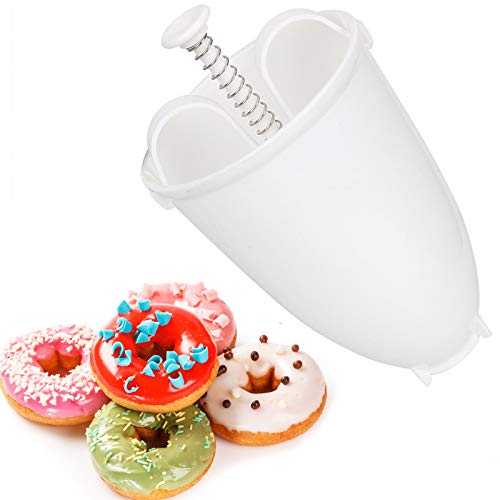 Kunststoff Donut Maker DIY Werkzeug Donut Form Dispenser Donut Backform Teigspender Teigportionierer Batter Dispenser Tragbare Donut Maker Donut Maker Dispenser für DIY Waffel Donut Backen Werkzeug Kunststoff Donut Maker DIY Werkzeug Donut Form Dispenser Donut Backform Teigspender Teigportionierer Batter Dispenser Tragbare Donut Maker Donut Maker Dispenser für DIY Waffel Donut Backen Werkzeug von nuluxi