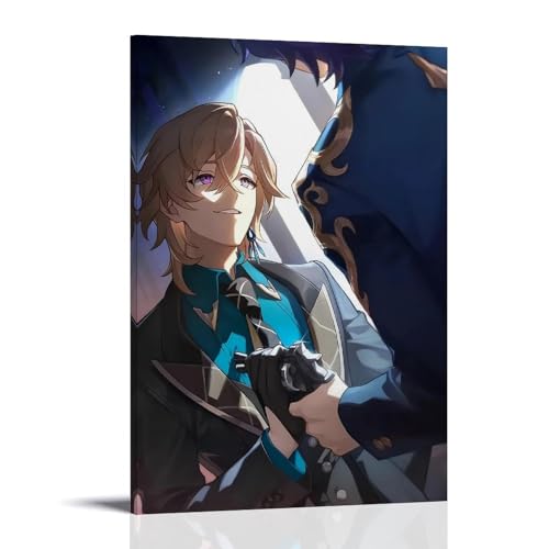 nuomesc Final Victor Aventurine Honkai Star Rail Light Cone Poster. Poster Dekorative Malerei Leinwand Wandkunst Wohnzimmer Poster Schlafzimmer Malerei 08x12inch(20x30cm) von nuomesc