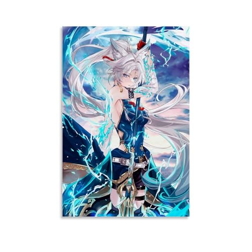 nuomesc Honkai Star Rail Art Game Poster Poster Dekorative Malerei Leinwand Wandkunst Wohnzimmer Poster Schlafzimmer Malerei 16x24inch(40x60cm) von nuomesc