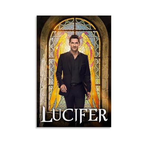nuomesc Lucifer Classic Collection Poster Wandkunst Bilddruck Moderne Familienzimmer Dekor 08x12inch(20x30cm) von nuomesc