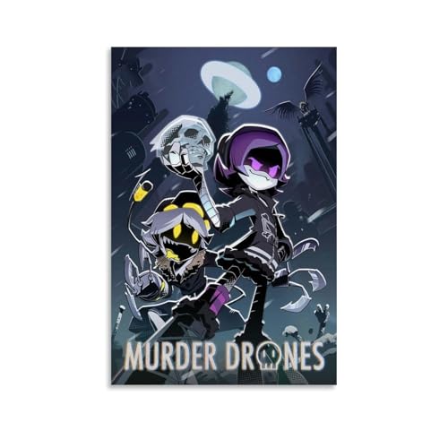 nuomesc Murder Drone Anime Movie Personalized Poster Wandkunst Bilddruck Moderne Familienzimmer Dekor 08x12inch(20x30cm) von nuomesc