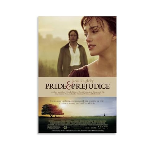 nuomesc Pride And Prejudice Art Collection Poster Poster Dekorative Malerei Leinwand Wandkunst Wohnzimmer Poster Schlafzimmer Malerei 08x12inch(20x30cm) von nuomesc