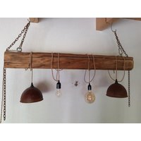 Balkenlampe Mit Textilkabel/Handgemacht Vom Möbelzauber Gravur Balkenlampe Mit Textilkabel/Handgemacht Vom Möbelzauber Gravur von nur19einzelstuecke