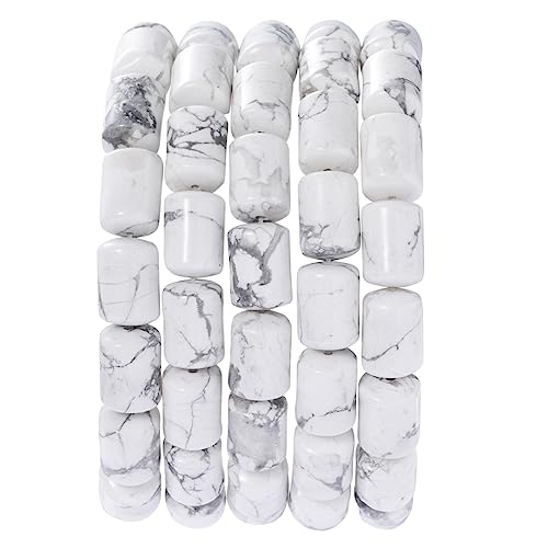 Natürliche weiße türkise Zylinderröhrenperlen 10 x 14 mm 38 cm/str lose Halbedelstein-Perlen für die Herstellung von Armbändern, Halsketten Natürliche weiße türkise Zylinderröhrenperlen 10 x 14 mm 38 cm/str lose Halbedelstein-Perlen für die Herstellung von Armbändern, Halsketten von nusgnirps