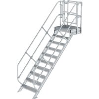 Munk Treppen-Modul Aluminium geriffelt 10 Stufen von MUNK