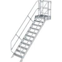 Munk Treppen-Modul Aluminium geriffelt 11 Stufen von MUNK