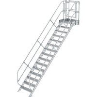 Munk Treppen-Modul Aluminium geriffelt 15 Stufen von MUNK