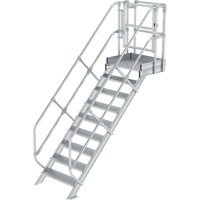 Munk Treppen-Modul Aluminium geriffelt 7 Stufen von MUNK