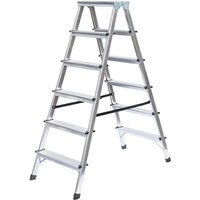 Munk Haushaltsleiter beidseitig begehbar 2x6 Stufen von MUNK