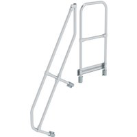 Munk Zweiter Handlauf für Treppe mit Plattform 60° 5 Stufen von MUNK