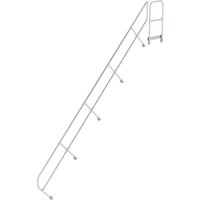 Munk Zweiter Handlauf für Treppe mit Plattform 45° 18 Stufen von MUNK