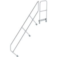 Munk Zweiter Handlauf für Treppe mit Plattform 45° 8 Stufen von MUNK