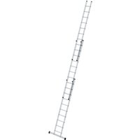 Munk Sprossen-Schiebeleiter 3-teilig mit Standard-Traverse 3x10 Sprossen von MUNK