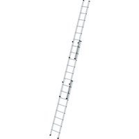 Munk Sprossen-Schiebeleiter 3-teilig ohne Traverse 3x8 Sprossen von MUNK
