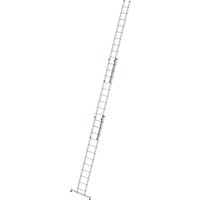 Munk Sprossen-Schiebeleiter 3-teilig mit nivello®-Traverse 3x12 Sprossen von MUNK