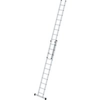 Munk Sprossen-Schiebeleiter mit Standard-Traverse 2x11 Sprossen von MUNK