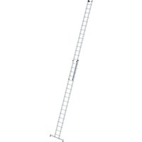 Munk Sprossen-Schiebeleiter 2-teilig mit nivello®-Traverse 2x18 Sprossen von MUNK