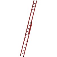Munk Sprossen-Schiebeleiter GFK 2-teilig ohne Traverse 2x10 Sprossen von MUNK