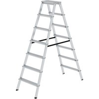 Munk ML Stufen-Stehleiter beidseitig begehbar 2x7 Stufen von MUNK