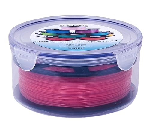 o ThoDiProducts o Stapelbare, luftdichte Filament-Lagerdose zur trockenen, einfachen und sicheren Lagerung von üblichen Filamentrollen bis 1kg für 3D-Drucker (2 Stück) von o ThoDiProducts o