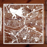 Papierschnitt-Landkarte Newcastleupor Tyne. 30×30 Inch. Paper Art Ideale Geschenke Papierschnitt-Landkarte Newcastleupor Tyne. 30×30 Inch. Paper Art Ideale Geschenke von o3designstudio1