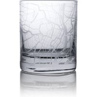 Tokyo/Sydney Vancouver Map Whisky Glas, 10, 5 Oz Ätzglas Tokyo/Sydney Vancouver Map Whisky Glas, 10, 5 Oz Ätzglas von o3designstudio1