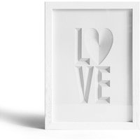 Typografie Art Love, Paper Art Ideal Gifts A5 Rahmen Typografie Art Love, Paper Art Ideal Gifts A5 Rahmen von o3designstudio1