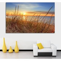 Landschaft Sonnenuntergang Leinwand Wandkunst/Poster Wanddekoration Wohnzimmer Dekor Moderne von oCanvasHomeDecors