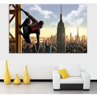 Spider-Man Leinwand Wand-Dekor Poster Wand-Kunst Kinder Geschenk Dekorative Malerei von oCanvasHomeDecors