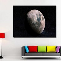 Vollmond Leinwand Wand Kunst/Mond Dekor Wohn Poster Druck Wandkunst Wanddekor Leinwanddruck von oCanvasHomeDecors