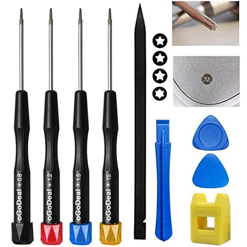 Präzisions Pentalobe Schraubendreher Set P2 P5 P6 5-Punkt 5er-Stern 0,8 mm, 1,2 mm und 1,5 mm Pentalobe Screwdriver Oder Ts1 Ts4 Ts5 und T5 Trox Für Apple iPhone Macbook Pro Air Reparatur Werkzeug Set von oGoDeal