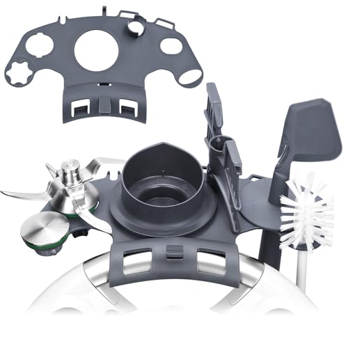 Zubehör für Thermomix TM6 Halter, oGoDeal Deckelhalter Thermomix TM5 TM6 Organizer, Multifunktionaler Ständer TM5 TM6 von oGoDeal