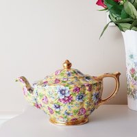 Sadler Teekanne, Made in England, Von James Sadler, Sophie Chintz, Vintage Teekanne Mit Blumen, Geschenkidee Für Sie, Muttertag von oGoodieShop