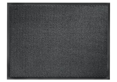 oKu-Tex Fußmatte Multi | Türmatte für den Innenbereich | anthrazit | Allround Schmutzfangmatte | Kariertes Design | rutschfest | 180 x 120 cm oKu-Tex Fußmatte Multi | Türmatte für den Innenbereich | anthrazit | Allround Schmutzfangmatte | Kariertes Design | rutschfest | 180 x 120 cm von oKu-Tex