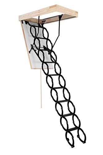 OMAN Bodentreppe 'Flex Termo' - Scherentreppe aus Metall (100 x 70) von oMan