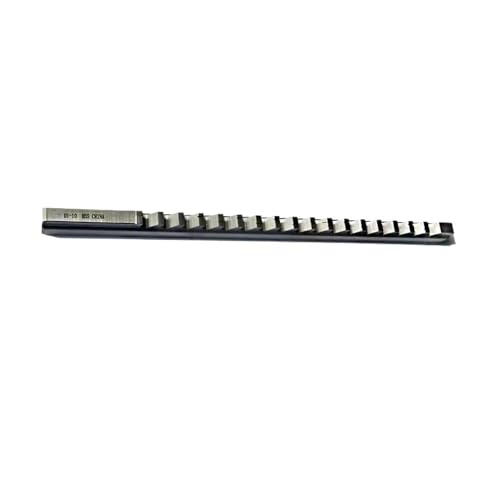 1 stück 10mm D Push-Typ Metrische Größe Mit Shim HSS Schneiden Nut Keyway Broach Broschen Set Schlüssel Räumen werkzeug Werkzeuge von oavhvchg