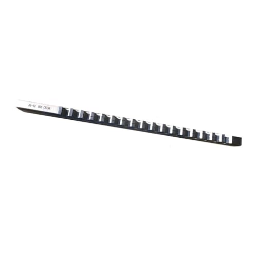 1 stück 12mm D Push-Typ Passfedernut Broach Metric Größe Speed Steel 2 Shim for CNC Router Metallbearbeitung werkzeug von oavhvchg